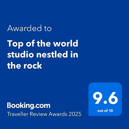 Top Of The World Studio Nestled In The Rock Queensberry Esterno foto